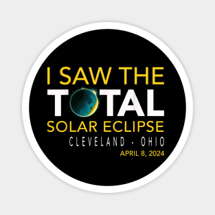 I saw the total eclipse at Cleveland Ohio Magnet